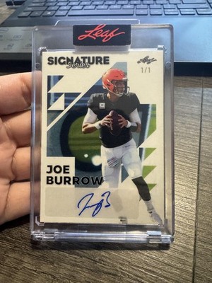 2023 Leaf Signature Series #BA-JB1 Joe Burrow