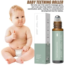 MAMA'S Teether Baby Teething Oil Roller, All Natural Teething Relief Roller NEW~