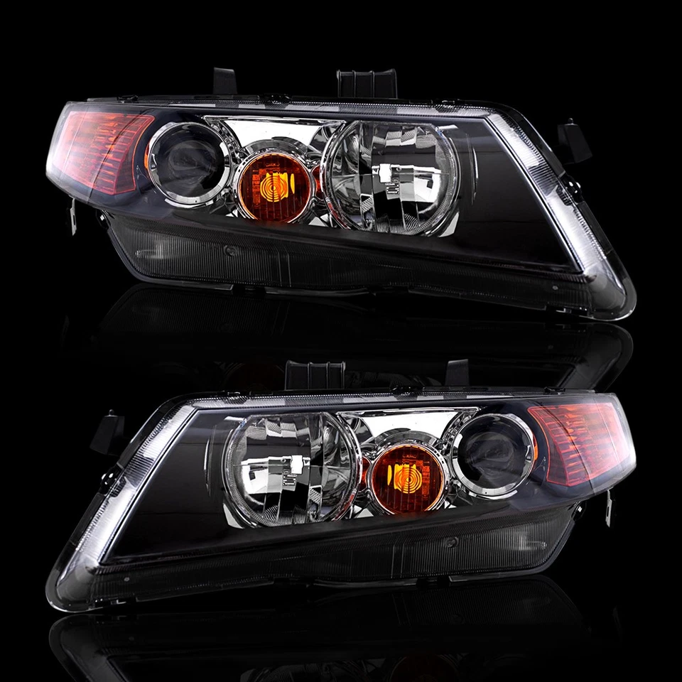 Juego de faros HID para TSX 2004-2005 sin kit HID 33101SECA12 AC2518106 Foto 2 de 4