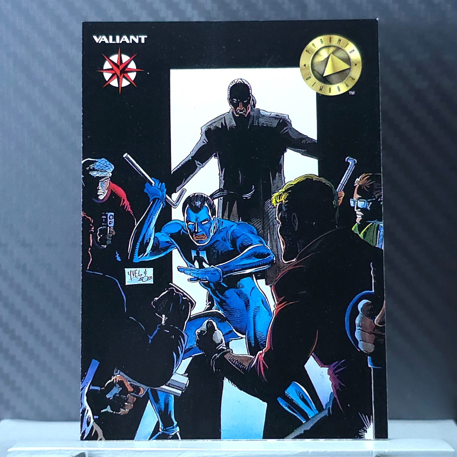 1993 Upper Deck Pyramid Valiant SHADOWMAN 8 #90