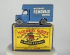 NM Matchbox Lesney 17a Bedford Removals Van with rare blue body