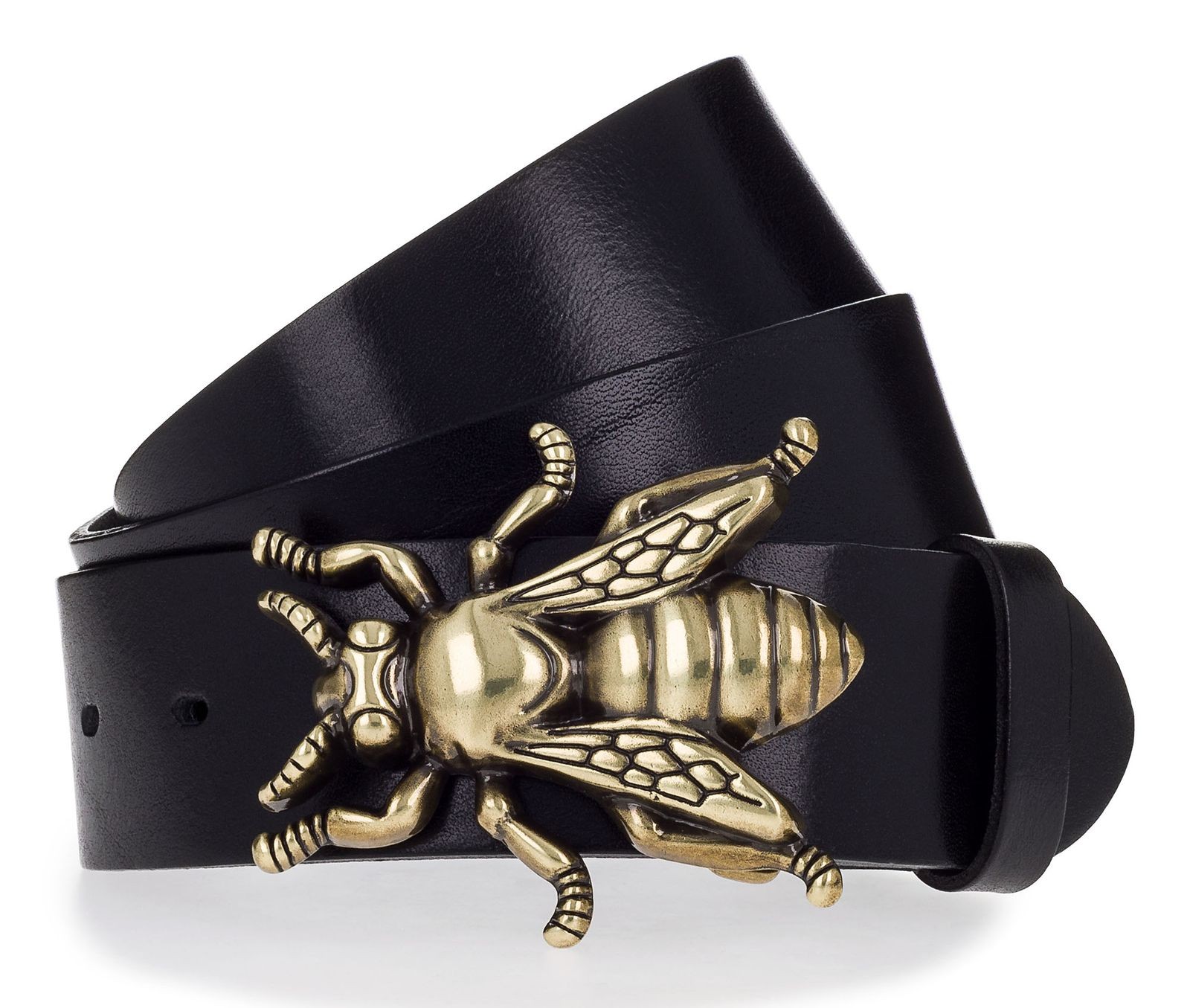 Vanzetti belt 40mm Leather Belt W95 Black