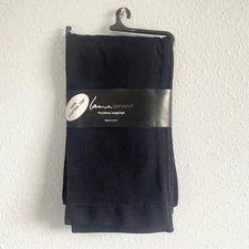 Lane Bryant Black Footless Leggings New Control Top Size C-D 195 lbs - 300 lbs