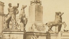 QUIRINAL PALACE, ROME. CDV.