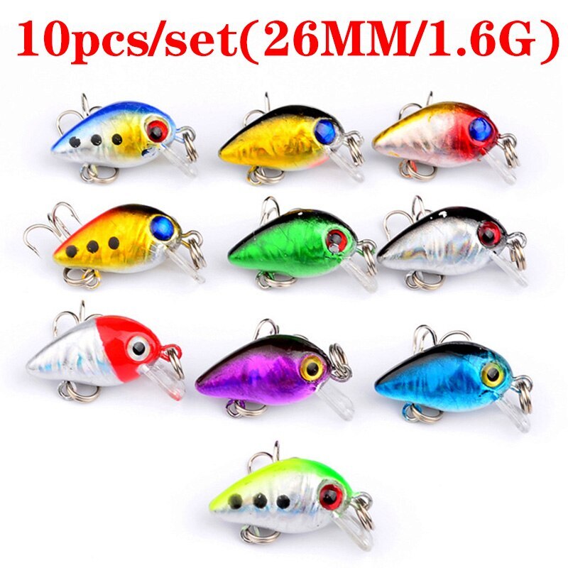 9pcs Fishing Crankbait Lure Kit - Hard Swimbait For Bass & Trout, Freshwater & Saltwater, 4.5cm - View #8