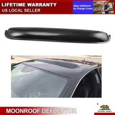 38" Top Window Visor Moonroof Deflector Sun Roof Shade Rain Guard for Acura