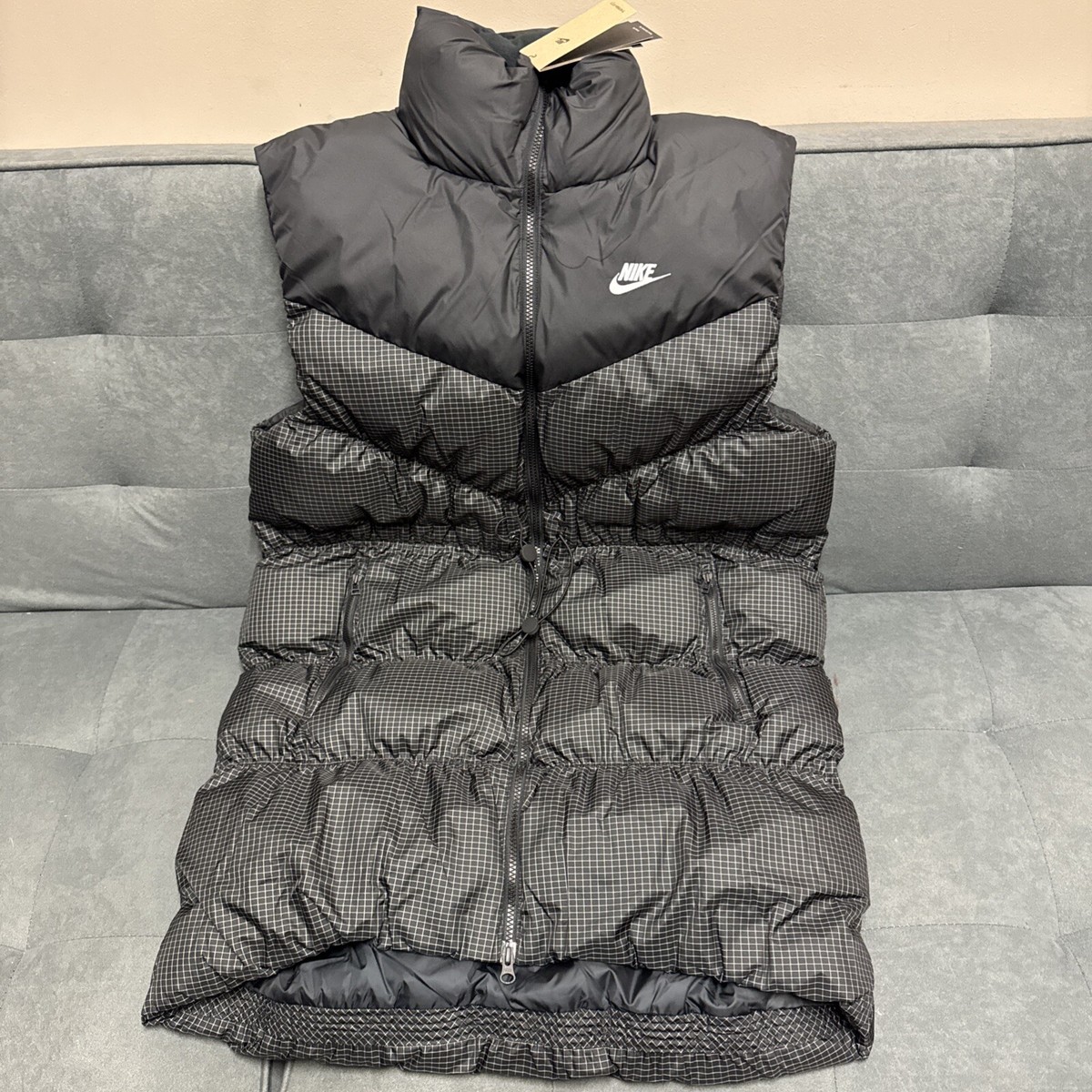 Chaleco Plumon Nike Mujer Chaqueta Sin Mangas Nike Sportswear Club