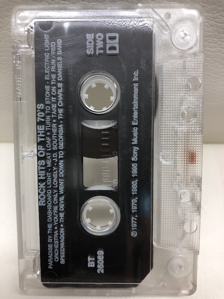 Rock Hits Of The 70's Cassette Tape BT 26069 | eBay