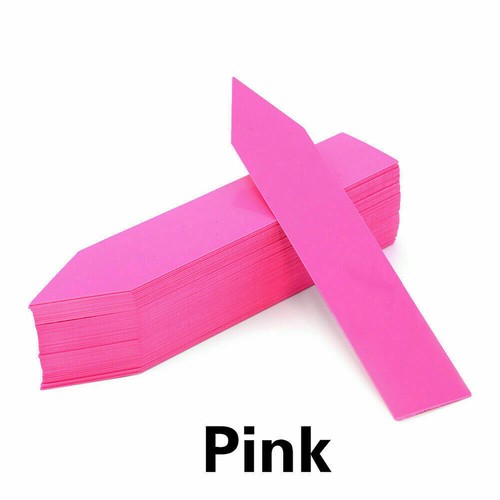 100 X Etichette Plastica Piante Fattorie Parco Fiori Semi Palo Giardino Cartelli Cartellino - Foto 13 di 17