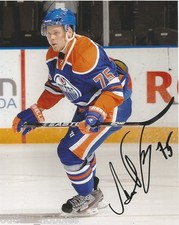 Edmonton Oilers Antti Tyrvainen  Signed Autographed 8x10 Photo COA