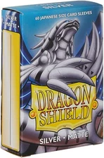 Arcane Tinman AT-11108 Sleeves Dragon Shield Matte Japanese Silver 60 Card
