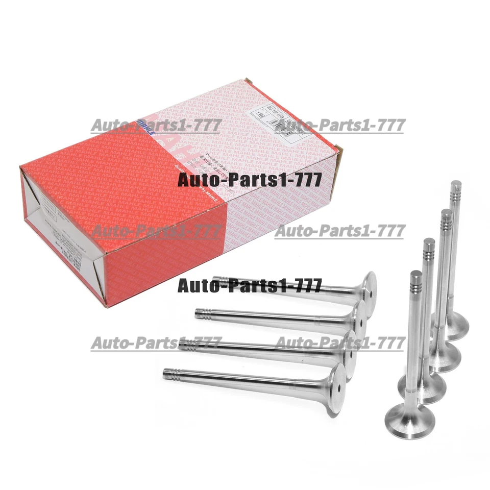 8X OEM Exhaust Valves 6mm For Audi A4 Q5 VW Jetta GTi 1.8 2.0 TFSI 06D109611H - Image 2 of 4