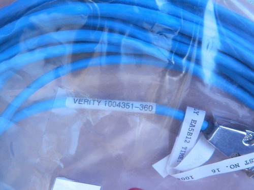 Verity 1004351-360 Ethernet Cable Wiring Harness 0496597 LOT # 20 - Picture 4 of 4