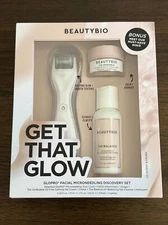 Beauty Bio GloPRO Get That Glow Facial Microneedling Discovery Set NEW