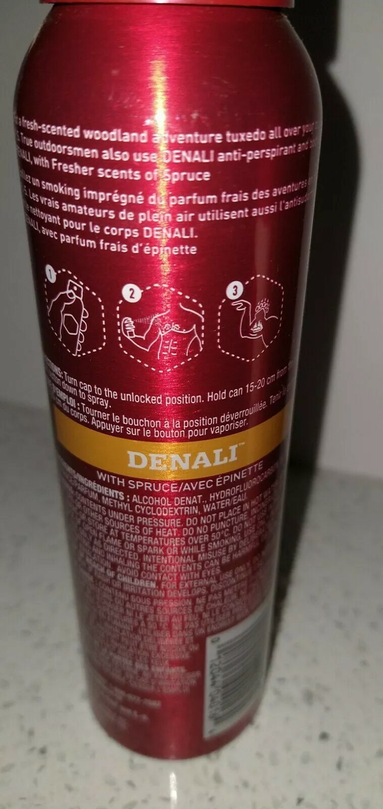 1- Old Spice Are Fresh Denali w/Spruce Body Spray 4 oz. New Men's