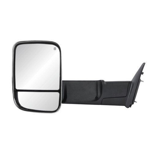For 2009-2018 Ram 1500 2500 3500 Tow Mirrors w/ TEMP Sensor White Running Light - Picture 11 of 17