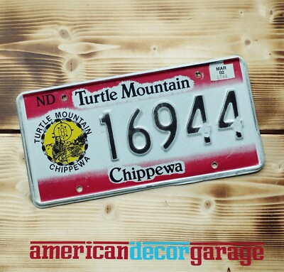 USA Nummernschild/Kennzeichen/license plate * Chippewa Native Indians * 