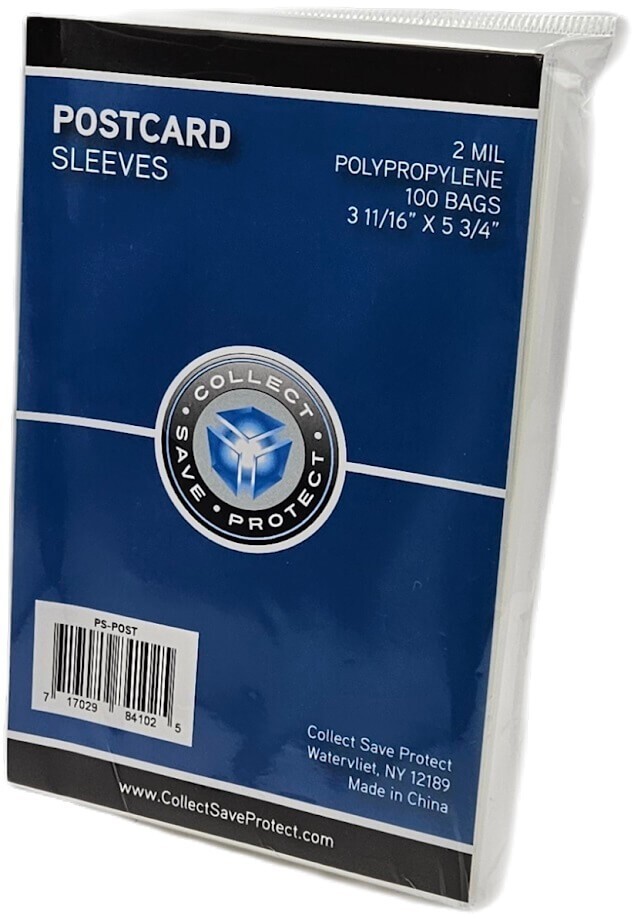 post card sleeves PREMIUM POSTCARD Prices are per pack. 4x6 Large Postcard Album Sleeves