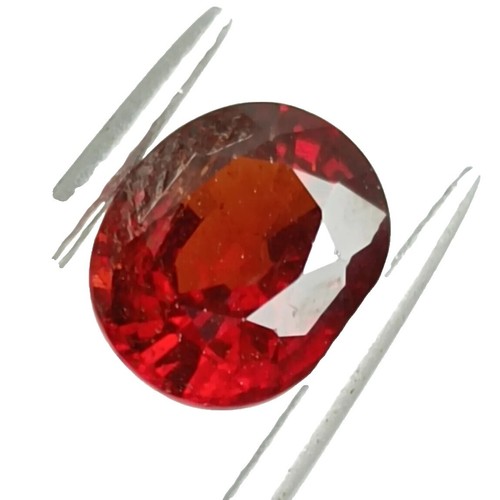 4.27Cts Stunning Natural Red Garnet 7.6mm Hexagonal Cut Matching
