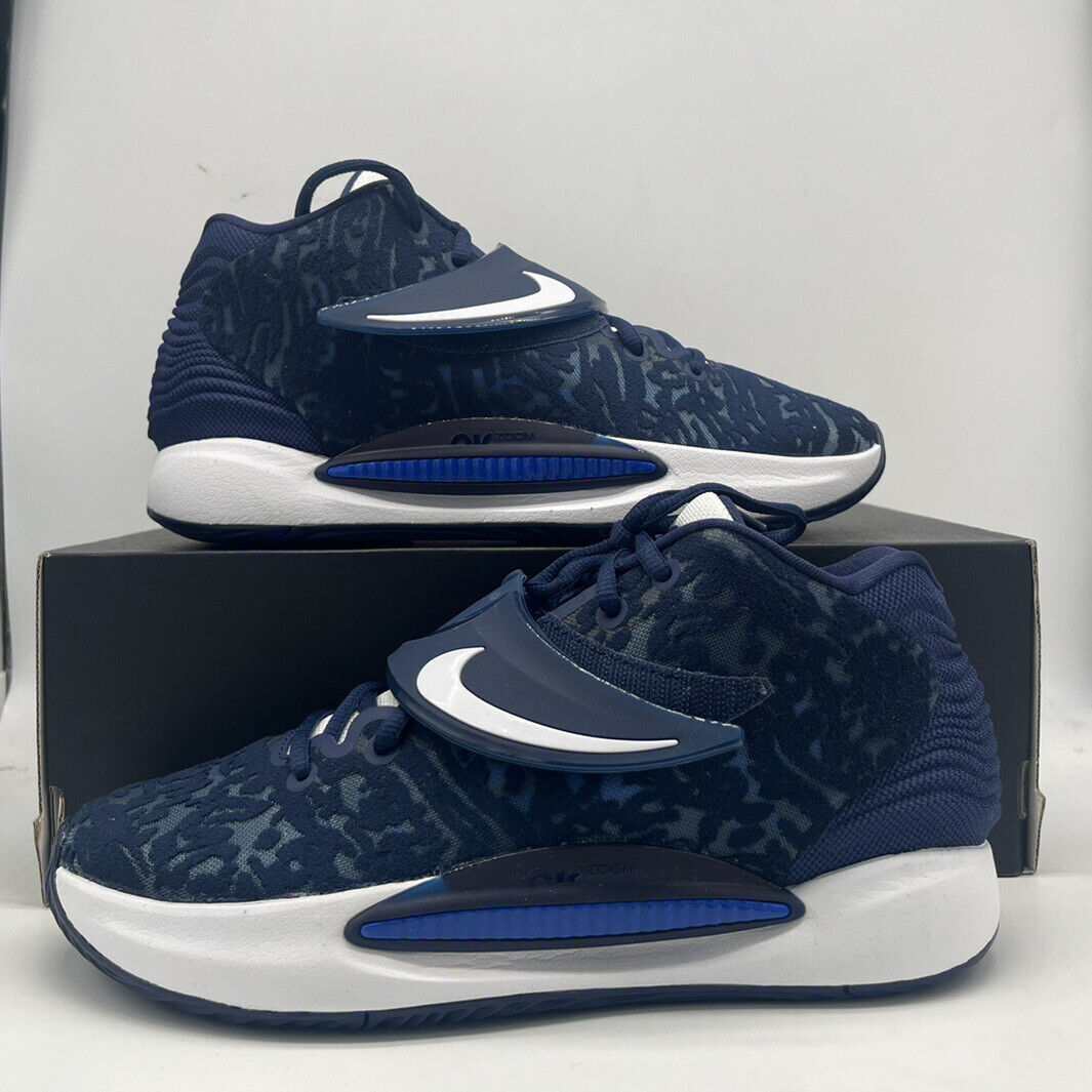 Баскетбольный мяч Nike KD14 TB Promo Midnight Navy White DM5040-402, мужской размер
