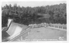 1920s Colorado Evergreen Dam Sanborn R-146 RPPC Postcard 25-2907