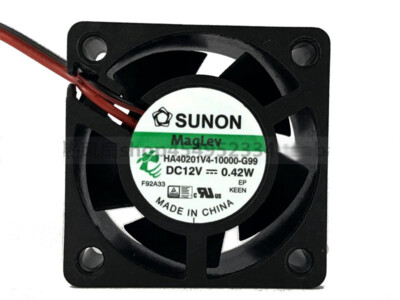 SUNON HA40201V4-10000-G99 4020 4CM 12V 0.42W Cooling Fan