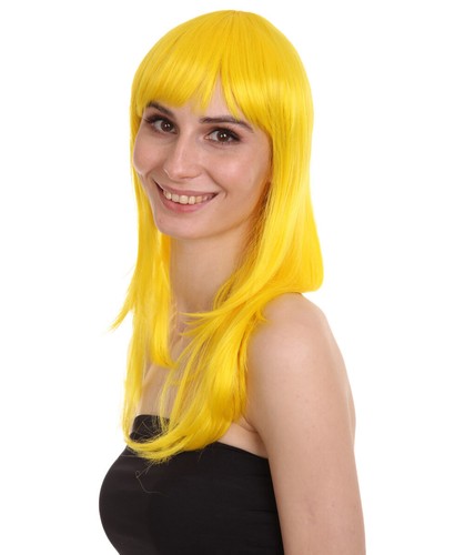 Adult Women Glamour Collections Sexy Cosplay Party Yellow Wig HW-673 (Adult) - Picture 2 of 8