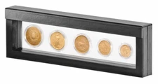 Lindner 4832 Nimbus 265 floating frame 3D 265x60mm for gold coins
