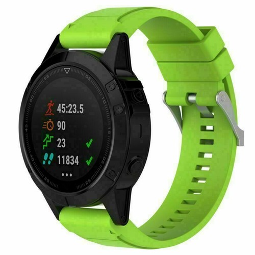 Correa de muñeca de silicona de 26 mm para reloj GPS zafiro Garmin Fenix 5X Fenix 3 HR - Imagen 11 de 22