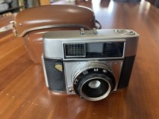 AGFA OPTIMA I 35MM CAMERA WITH AGNAR 45MM F/2.8 LENS c.1960-64 w-Case UNTESTED