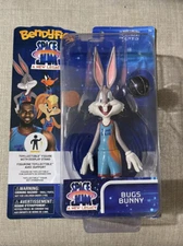 Space Jam BENDYFIGS 7 Inch Bugs Bunny BRAND NEW SEALED Walmart EXCLUSIVE