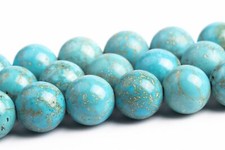 Mint Blue Magnesite Turquoise Beads Round Loose Beads 4/6/8/10/12MM