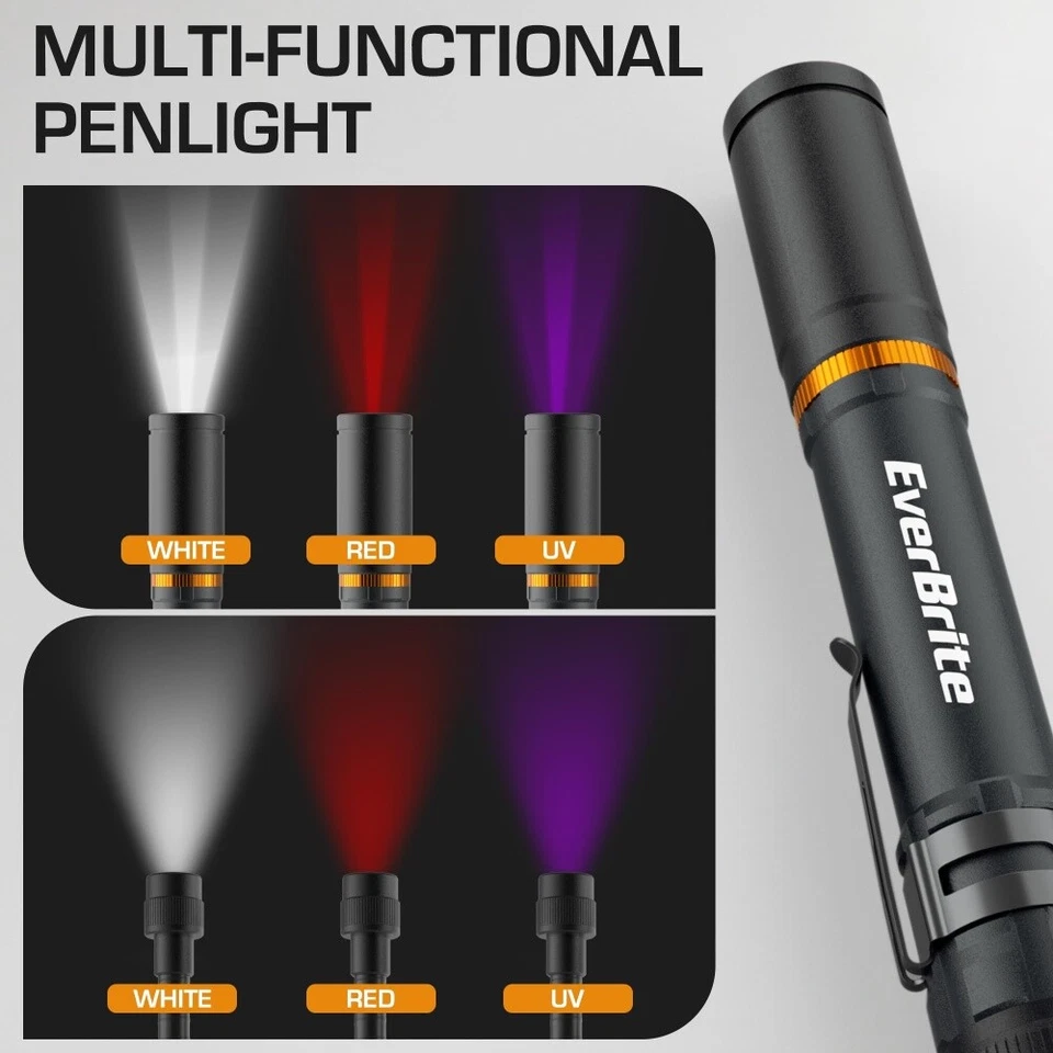 EverBrite Rechargeable LED Work Light Multi-Functional Flashlight w/3 Light Mode - Image 4 of 4