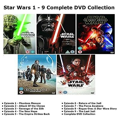 star wars movie collection dvd