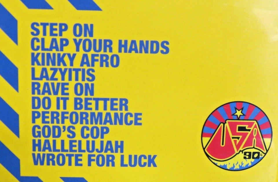 Happy Mondays - Call The Cops Live New! USA Tour 1990 Concert,British Rock  - Image 2 of 4