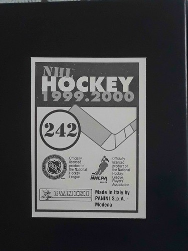 Panini NHL Hockey 1999 2000 99 00 ELIGE CUALQUIER PEGATINA CASI NUEVA/COMO NUEVA #201-360# - Imagen 77 de 297