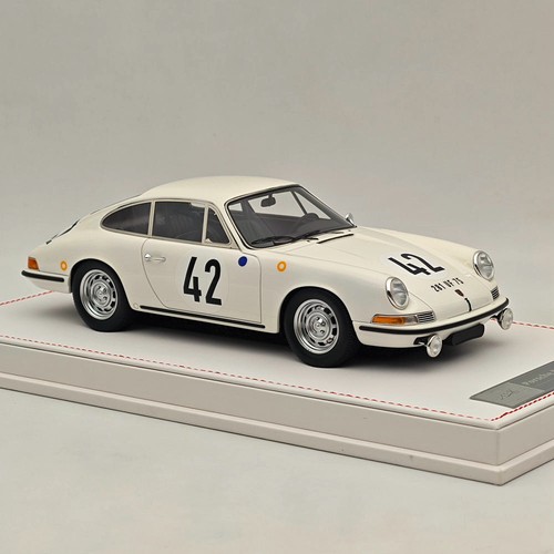 Ivy Merit 1/18 Porsche 911s 1967 Le Mans Blanco #42 Resina Colección Alta Calidad - Imagen 3 de 8