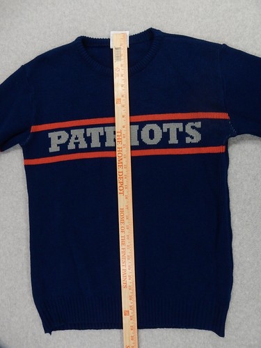 New England Patriots Bill Belichick SideLine Crew Sweater (Men's XL) Blue - 第 9/11 張圖片
