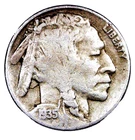 1935-D  Buffalo Nickel .....   Detailed Coin.....   1-9-4