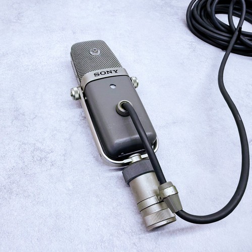 Micrófono condensador SONY C-38B de colección - Hecho en Japón - Probado con cable - Imagen 8 de 20