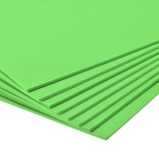 8 PCS 10" x 10" 3mm Thickness EVA Foam Sheets Craft Foam Sheet Green