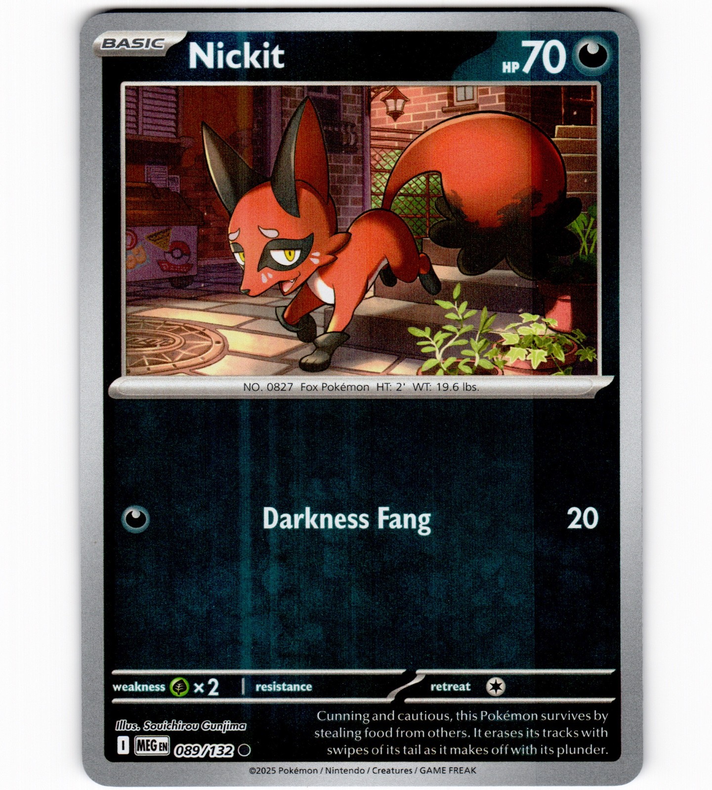 Nickit 089/132 ME01: Mega Evolution Common Reverse Holo NM