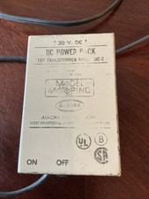 Vintage 1960  s Aurora Model Motoring 20V DC Power Pack