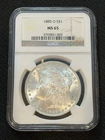 1885 O Morgan Silver Dollar NGC MS-65 - Rare date, Great grade.
