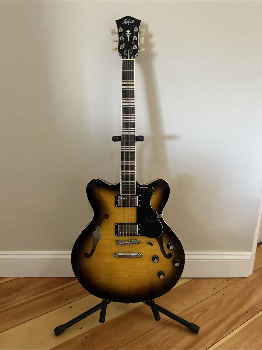Preços baixos em Guitarras Elétricas Höfner Semi Oco | eBay