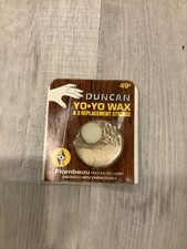 Duncan Yo-Yo Wax & 3 Replacement Strings Flambreau Vintage NEW In Package
