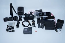 GoPro HERO 5 Camera + 3 Batteries, Chargers, 64GB micro sd Card, LOTS OF EXTRAS