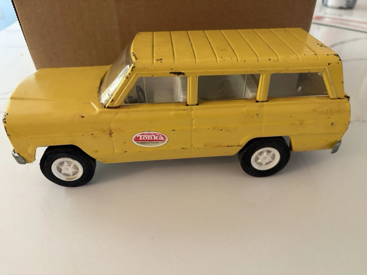 Tonka Jeep Yellow Vintage Manufacture Diecast Cars, Trucks & Vans
