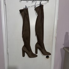 Faux Suede Over The knee boots Size US 10