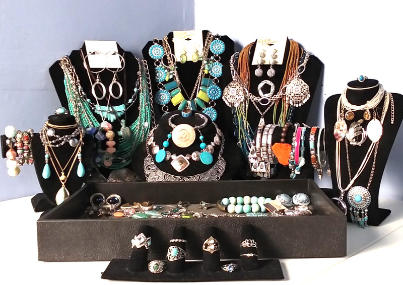 Huge Vintage To Now Jewelry Lot  - 84 Pcs.